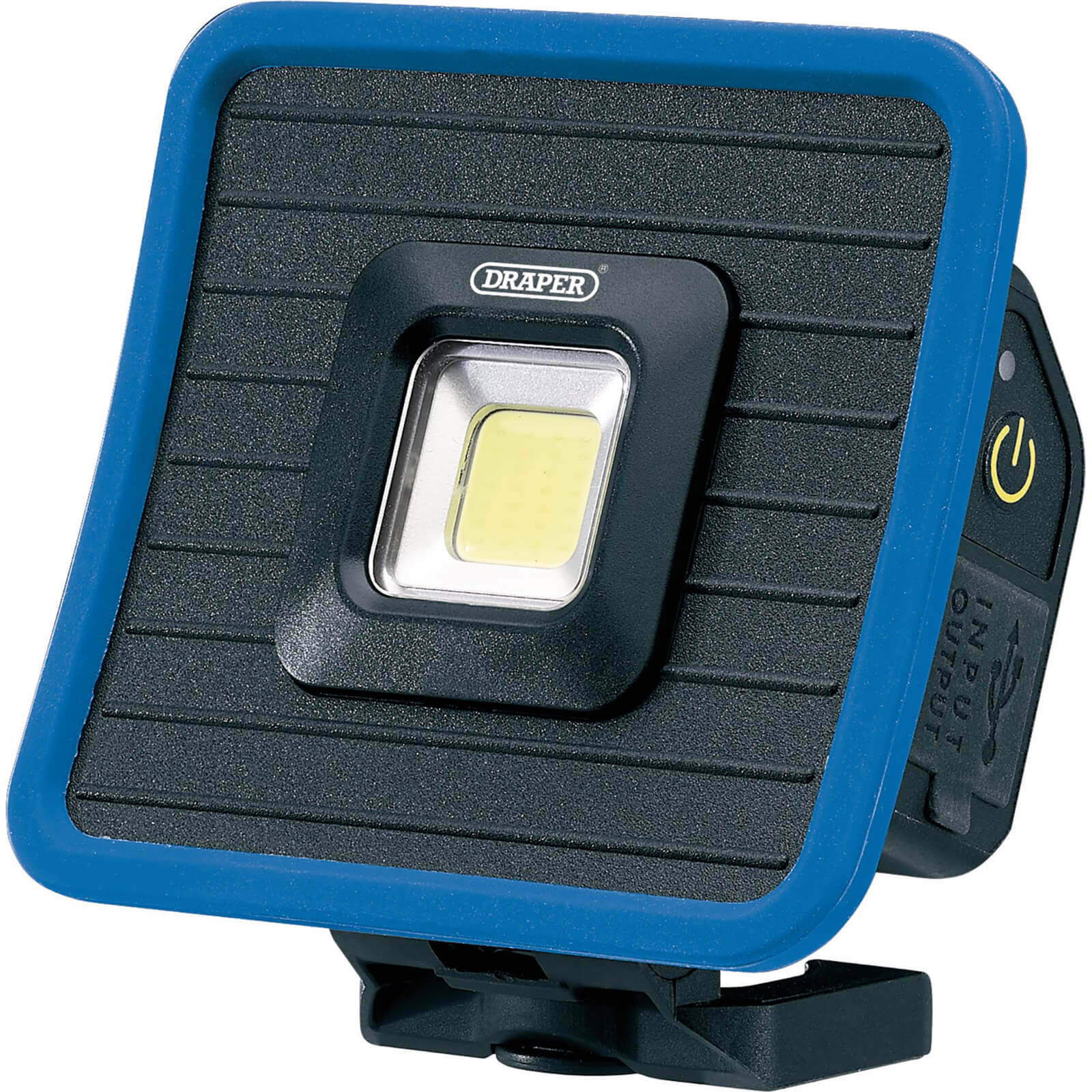 Draper Cob Led Rechargeable Mini Flood Light And Power Bank - Pilgrim